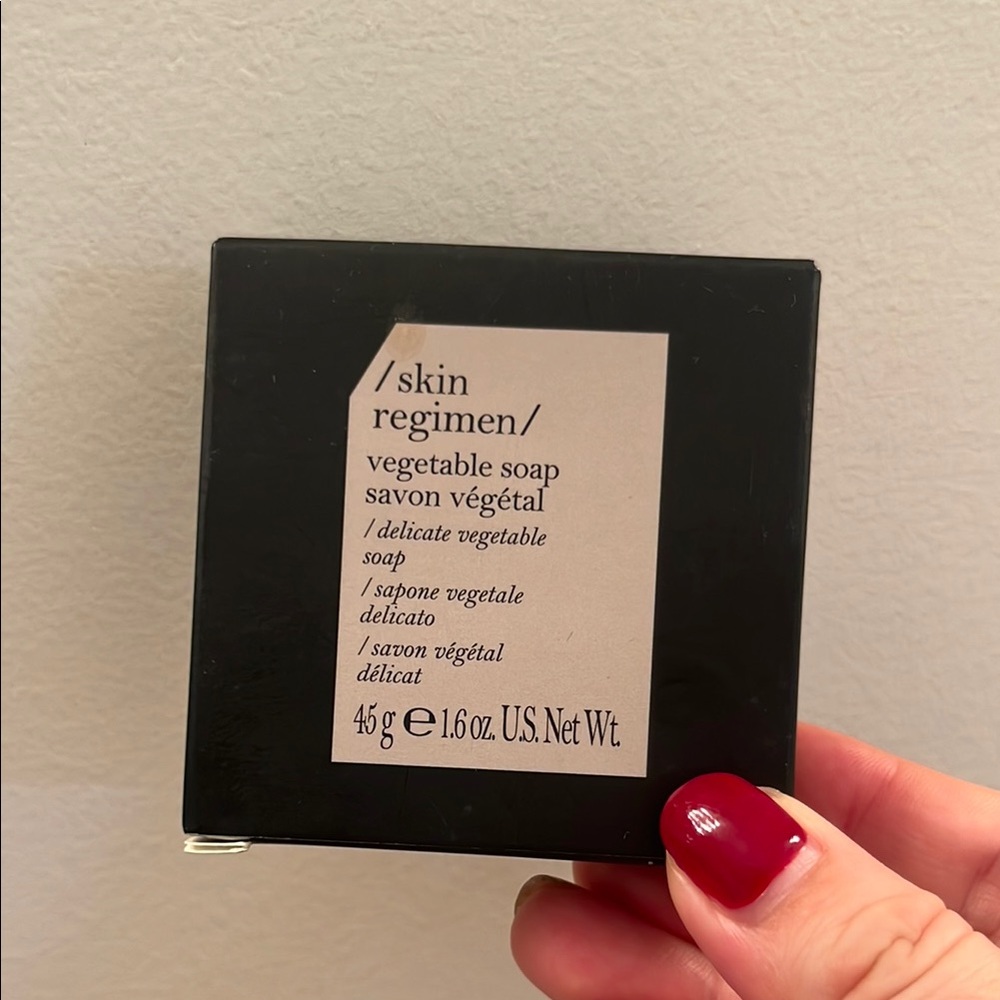 Comfort zone Skin Regimen Vegetable Soap 45g New GWP